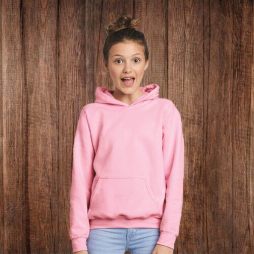 18500B Youth Heavy Blend Hooded Sweatshirt Thumbnail